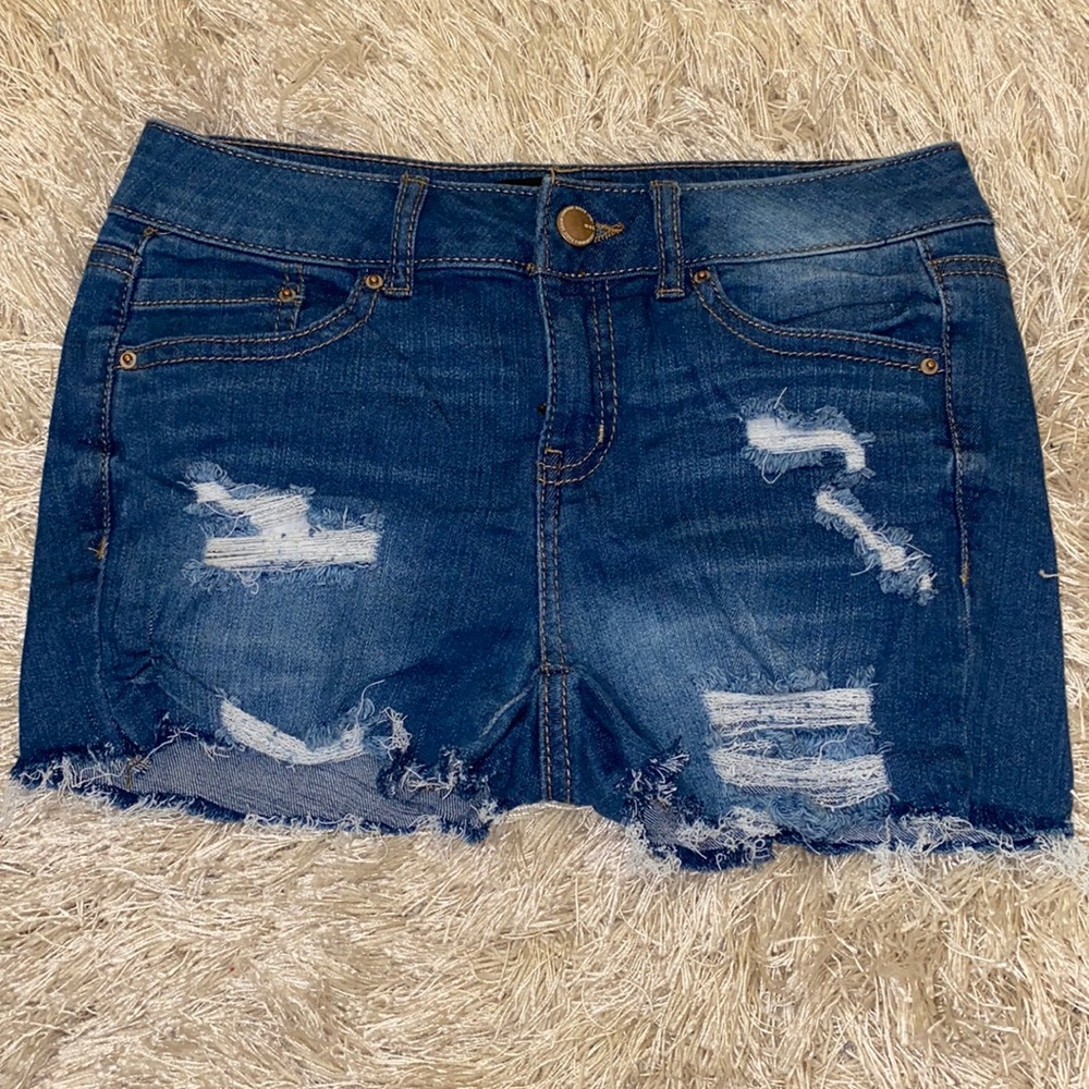 Fashion nova blue shorts. Size small